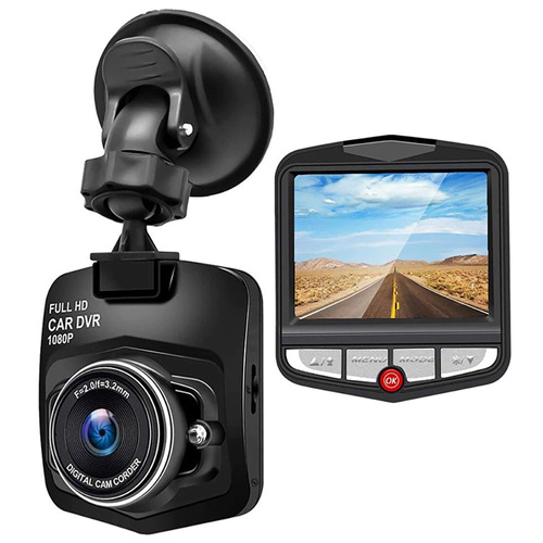 PZ-Y23, Grabadora de vídeo, cámara para coche, Full HD, Pantalla de 2,4