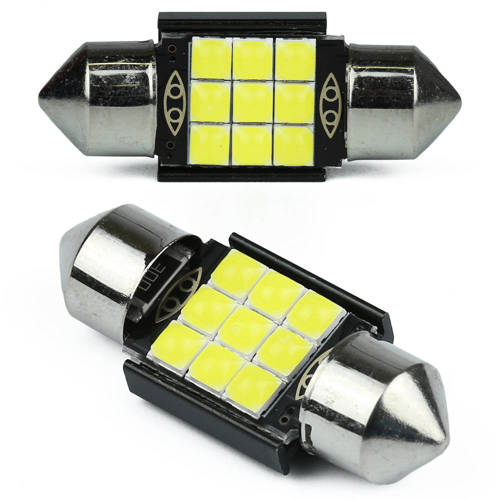 LED-Birnen 70199 - C5W, 12V, 3xSMD, weiß, 2 Stück 