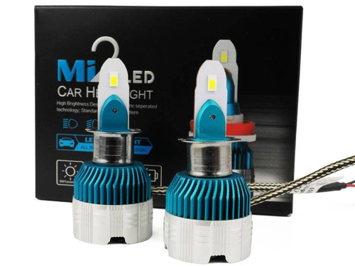 A set of LED bulbs H3 Mi2 FLIP CSP 56W