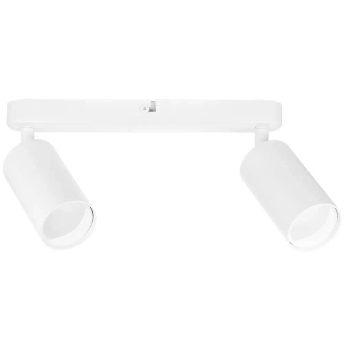 MS-GU10-2 | Two-point ceiling lamp, 2x GU10 white movable spotlight