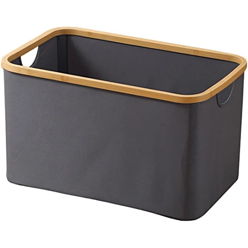 OCF-540-GRIJS | Wasmand | Opvouwbare wasmand | Speelgoedcontainer van stof | Accessoire-organizer