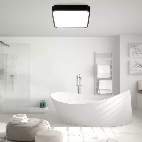 CSL-24W-ZWART | Opbouw plafondlamp | LED-paneel