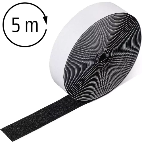 WCK-02-5M | One-sided Velcro tape - loop | self-adhesive, 5 meters