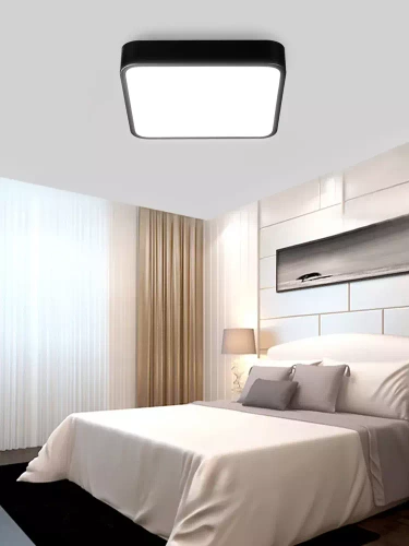 CSL-24W-SORT | Overflademonteret loftslampe | LED panel