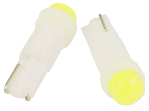 Auto LED žárovka W2W W1,2W T5 R5 COB 3D 360°