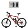 Support à vélos mural pliable | Support de rangement en acier durable | Crochet mural avec supports de roues | J-304