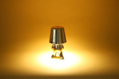 HJA23-A-OR | Lampe de table moderne avec commande tactile | Lampe de nuit avec batterie intégrée