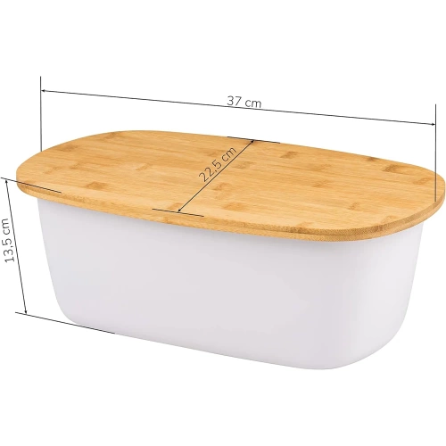 FC-B215 | Recipiente de armazenamento de pão | Caixa de pão | Roll container com tábua de cortar