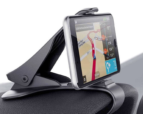 PSI-D009 | Suport auto - clemă pentru telefon pe planșa de bord, cockpit