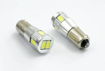 LED bilpære BA9S 10 SMD 5630 POWER CAN BUS