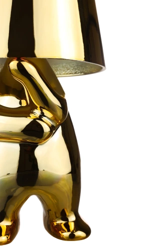 HJA23-G-ORO | Lampada da tavolo moderna con controllo touch | Lampada da notte con batteria incorporata