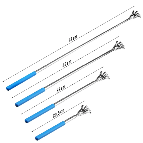 SD-247-BLUE | Scratching paw | Telescopic back scratcher