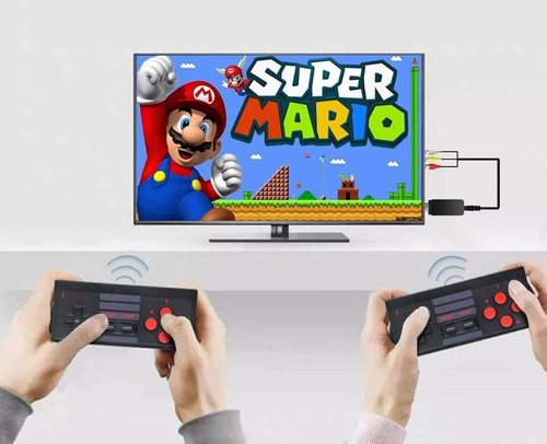 X-09-LD | Retro konsolė MINI GAME BOX USB | 848 žaidimai HD 720p kokybe