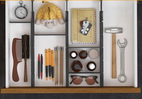 Organizador de cajones para muebles | Separador de cajones ajustable | Separador de bambú con 9 divisores | KBT-B615