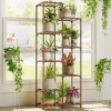 NZ252-BAMBOO | Wooden flower stand for flower pots | Plant stand | Flower shelf