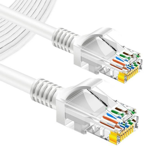 RJ45-10M | Patchcord 5E netværkskabel | LAN, Ethernet UTP