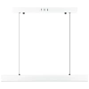SX41-60CM-24W-W | Candeeiro suspenso retangular moderno | controlo remoto | LED | Branco