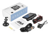 PZ-E9 | Video recorder, car camera | 3 cameras - front, back, interior | FullHD 1296p | 4" screen