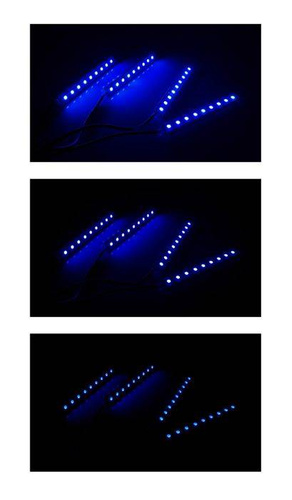 Iluminación LED RGB para el interior (cabina) del coche con mando a distancia para la toma del encendedor