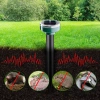YQJ-1203-BLACK | Rodent repellent | Solar repeller for moles, voles and pests