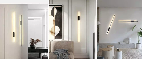 DH-90CM-15W | Modernus sieninis šviestuvas, sieninis LED šviestuvas | 15W, 100cm, 3000K, 2000lm