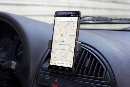 PSI-A021 | Držák telefonu na větracím otvoru s držákem kabelu