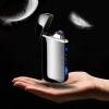JL-319-SORT | Moderne plasmalighter | Elektrisk lighter oplades via USB