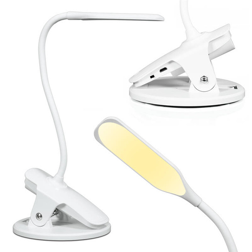 MT-812A | LED-bureaulamp met tafelbladclip | USB | aanraakschakelaar