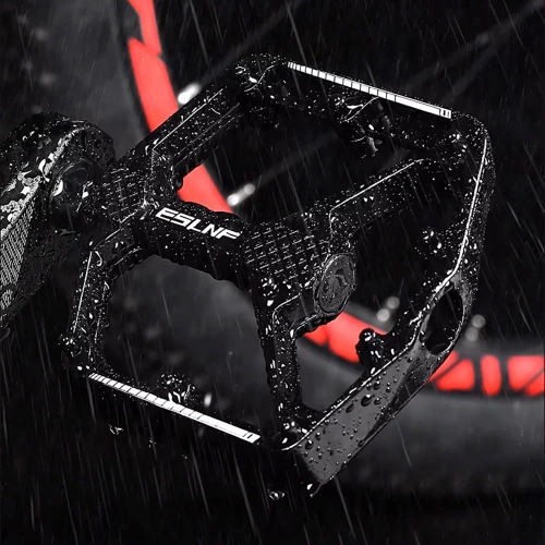 Aluminiums platformcykelpedaler med stifter | Cykelpedaler med DU-lejer MTB Trekking | 10EE0001