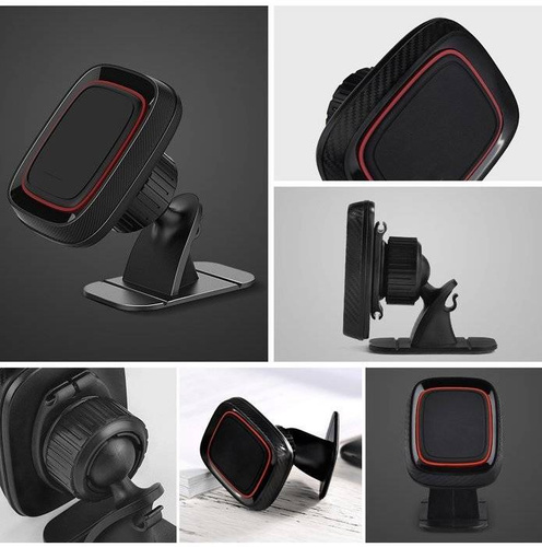 PSI-M045 | Magnetinis automobilinio telefono laikiklis | priklijuotas prie prietaisų skydelio, kabinos