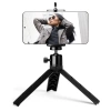 Mobiele fotografieset met 25 cm statief en Bluetooth-afstandsbediening | Telefoonhouder, 360° kop voor foto's en video's |