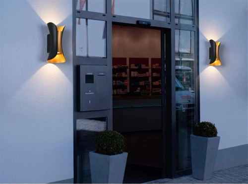 BD-C020 | Lampada da giardino, lampada da parete per facciate a LED per esterni | su - giù | 10 W, IP65