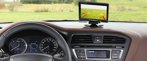 PZ607 | Widescreen TFT LCD monitor 7 "12-24V 2xVIDEO