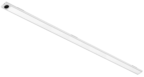 HSL-S80CM-ARGENT | Lampe de meuble avec détecteur de mouvement | Veilleuse sans fil avec capteur | Lampe LED sous meuble 80 cm