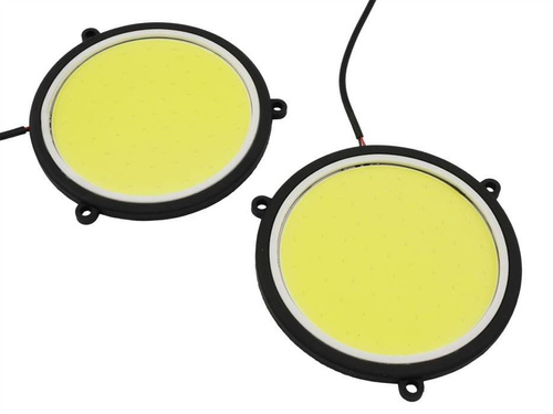 DRL COB 90mm | Lumini de zi COB LED O-90
