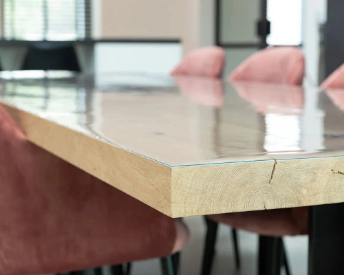 CZD-612-TSP | Tapis de protection pour la table de cuisine | Sous-main transparent, comptoir