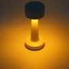 HJA10-BLANC | Lampe de table sans fil | Lampe de nuit tactile avec couleur de lumière réglable | Lumière USB