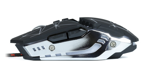 V7 | Mouse de computador para jogos, com fio, óptico, USB | 800-3200 DPI, 7 botões