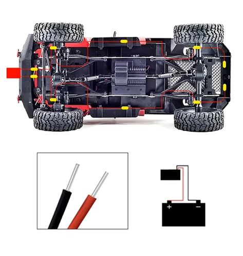 Automobilių lempos | RGB LED | 8 vnt