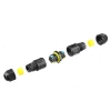Giunto stagno per cavi IP68 | connettore autobloccante 3 poli 450 V 24 A per cavi 4–11 mm | M684-D