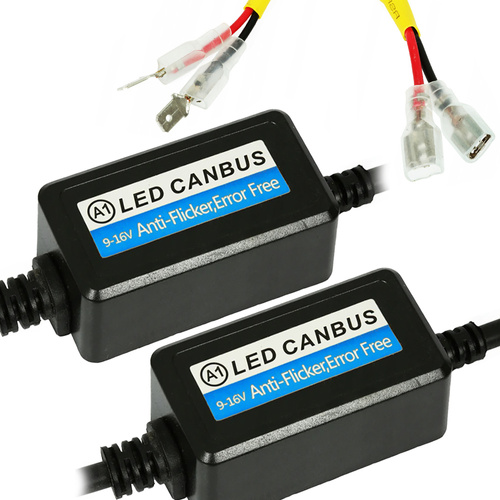 Set van 2 stuks - A1 Digitaal filter H1 LED CAN BUS - oranje