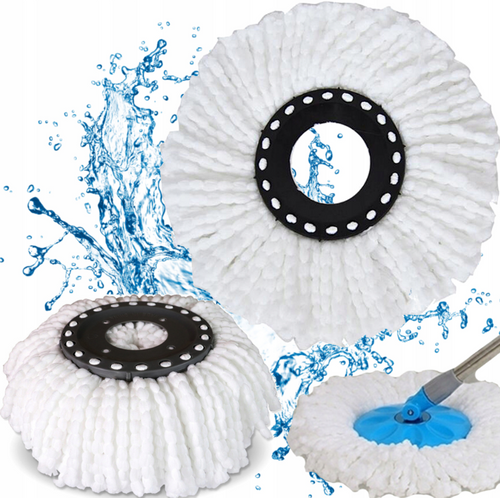 Mop-Ersatzpads | wiederverwendbar | 10 Stück | MP-D16-W-10x