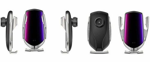 Q005 | Soporte electrónico para coche con carga inductiva Quick Charge 3.0 de 10W