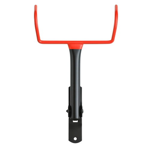 Folding bicycle wall mount, rubber-coated bike hanger | HSGG-235