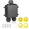 Boîte de dérivation étanche IP68 à 3 voies | Connexion électrique 450 V 24 A pour câbles 3–14 mm | M686-Y