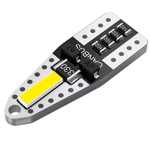 Lampadina per auto LED W5W T10 2 SMD 7020