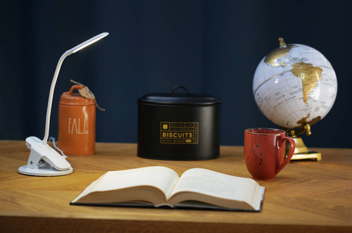 LED-Tischleuchte mit Tischklemme | USB-Anschluss | Touch-Schalter | MT-812A