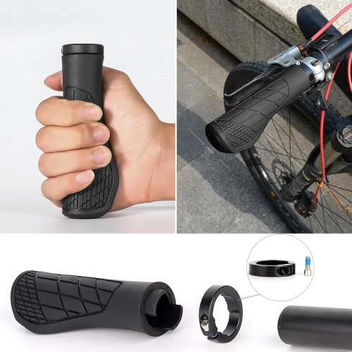 Fahrradgriffe ergonomisch | 22,2 mm | rutschfest, stoßdämpfend, komfortabel | FD187