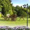 Lampă solară - stâlp de grădină TYD-H1.5M | Lanternă de grădină, stâlp, lampă solară | 150 cm, 600 mAh