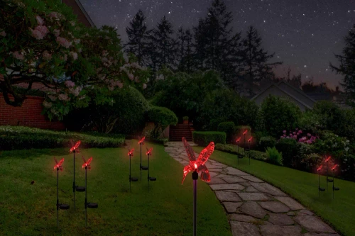 FLD-41 | Lámpara solar LED para jardín Koliber | 66 cm, 600 mAh